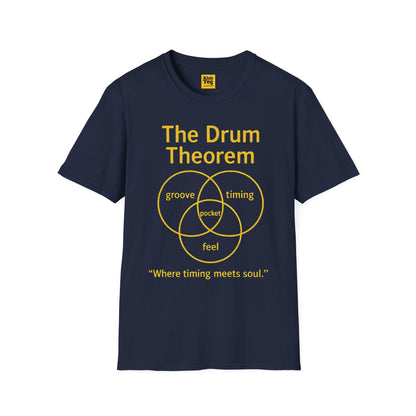 Drum Theorem T-Shirt - Mathematical Percussion