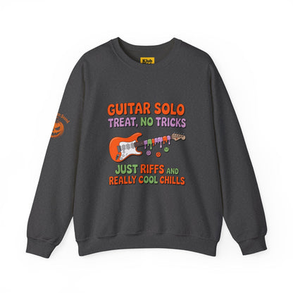 Guitar Solo Treat Halloween T-Shirt - No Tricks