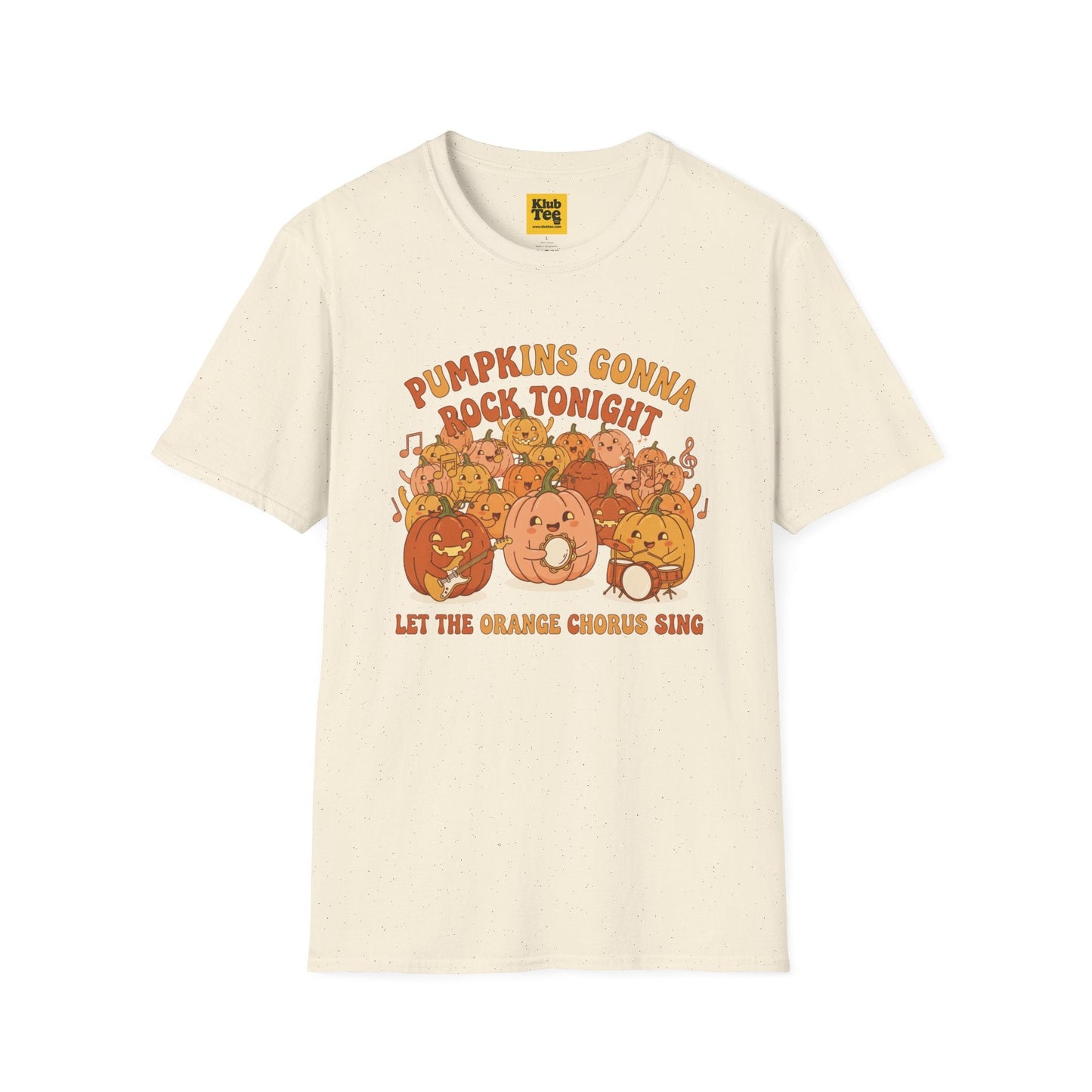 Pumpkin Rock Night T-Shirt - Halloween Fall Vibes