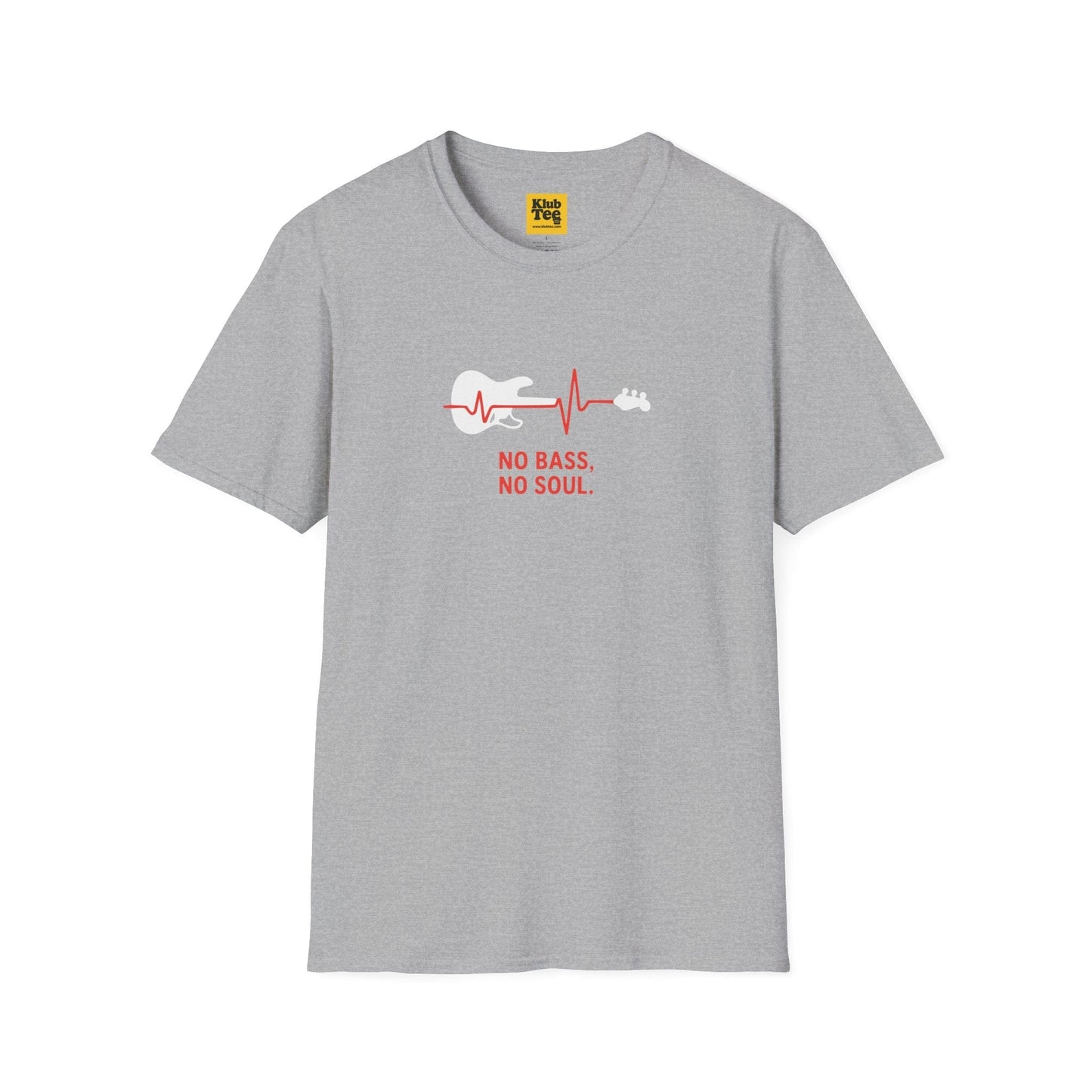 No Bass No Soul T-Shirt - Bassist Philosophy