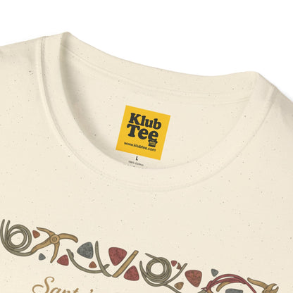 Santa's Guitar Workshop T-Shirt - Christmas Music