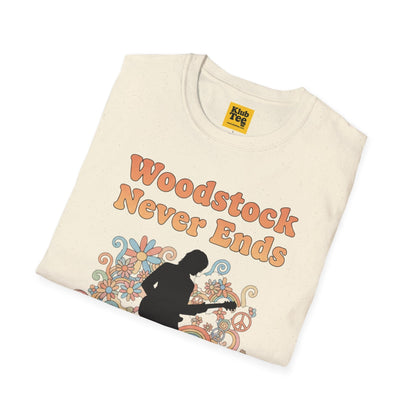 Woodstock Inspired T-Shirt - Retro Festival Tee