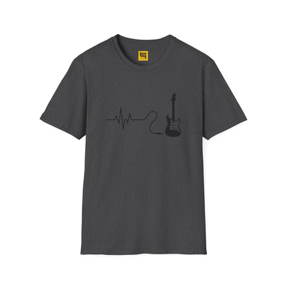 Heartbeat Guitar T-Shirt - Music Life