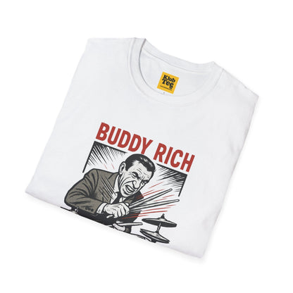 Buddy Rich T-Shirt - Jazz Drummer Legend