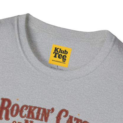 Retro Music Festival T-Shirt - Nashville Cat Concert