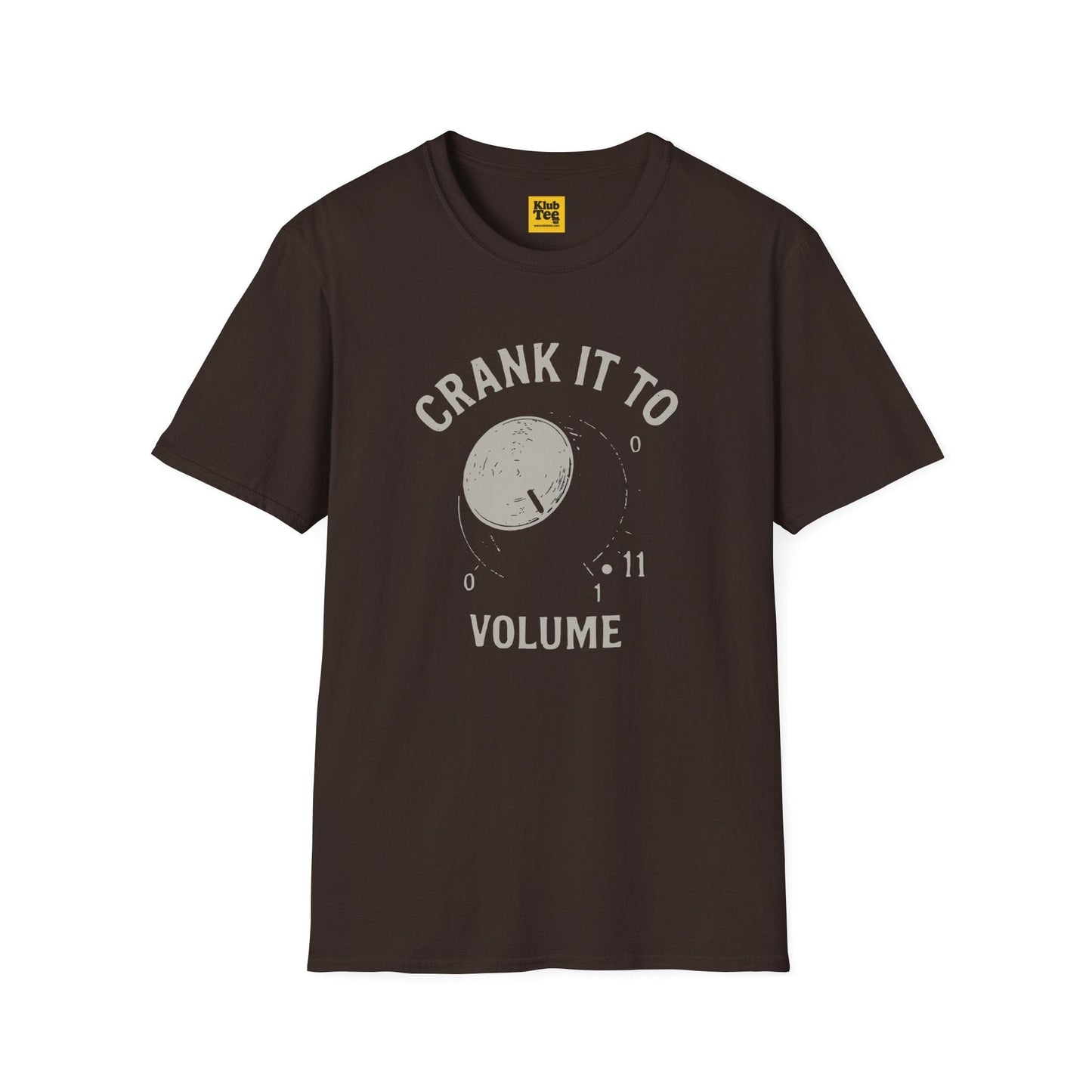 Crank It To Volume T-Shirt - Loud Music