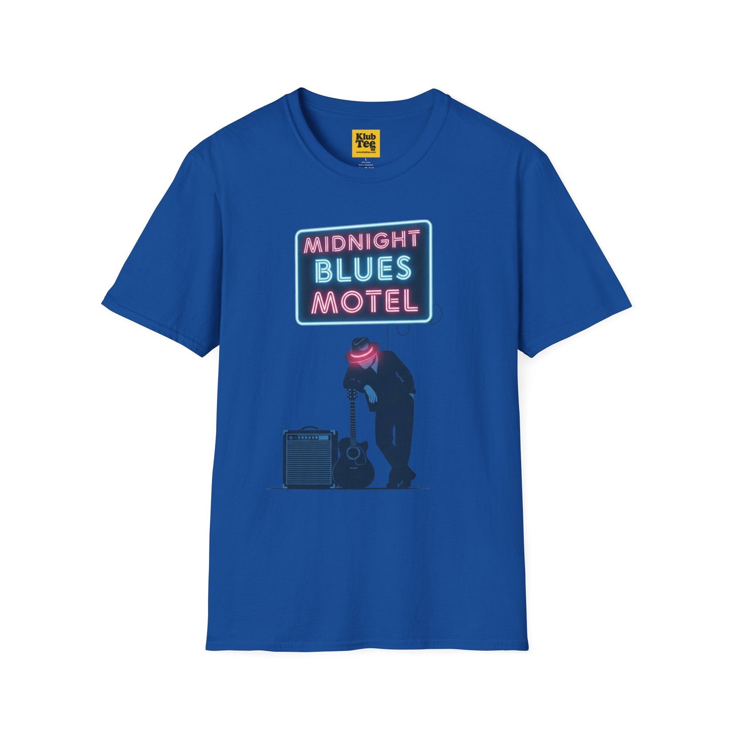 Midnight Blues Motel T-Shirt - Vintage Blues Tee