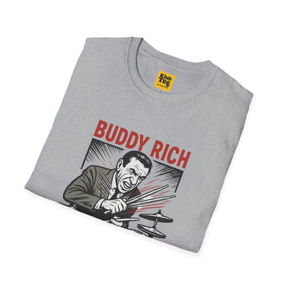 Buddy Rich T-Shirt - Jazz Drummer Legend