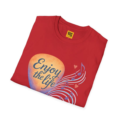 Enjoy The Life Music T-Shirt - Positive Vibes
