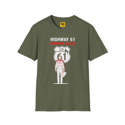 Highway 61 Forever Blues Softstyle Tee - Music Gift