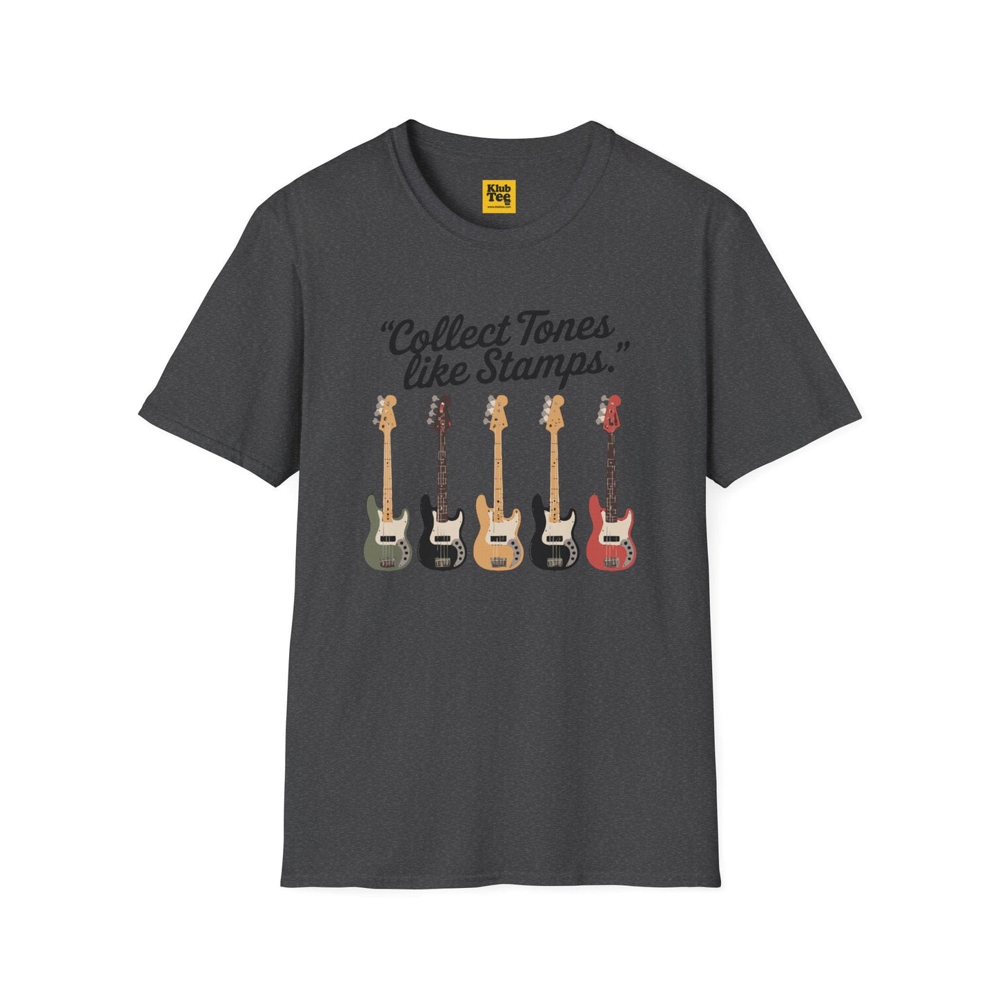 Collect Tones Like Stamps T-Shirt - Music Quote