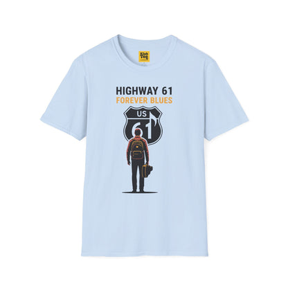 Highway 61 Forever Blues T-Shirt - Vintage Music Tee