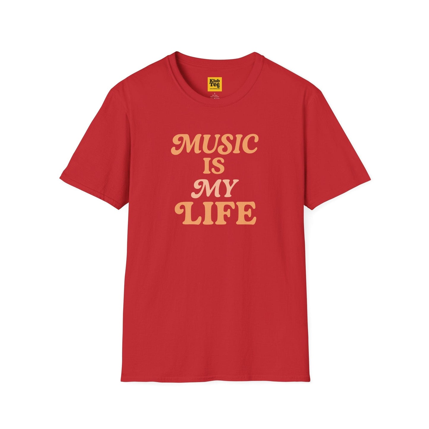 Music Is My Life T-Shirt - Retro Style