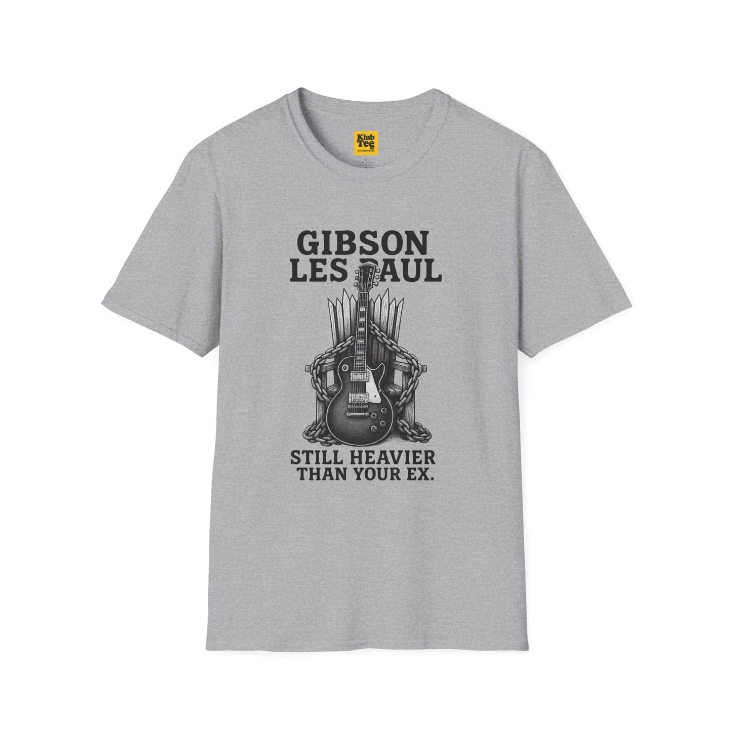 Still Heavier Than Your Ex T-Shirt - Guitar Humor
