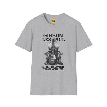 Still Heavier Than Your Ex T-Shirt - Guitar Humor