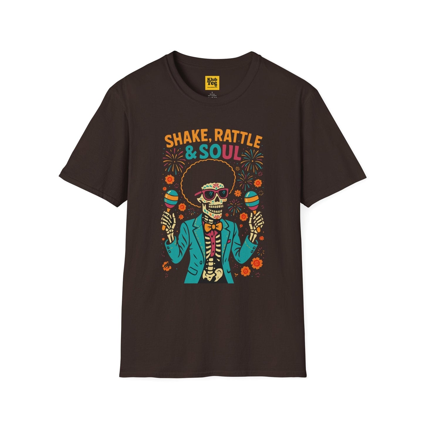 Shake Rattle & Soul T-Shirt - Skeleton Rock