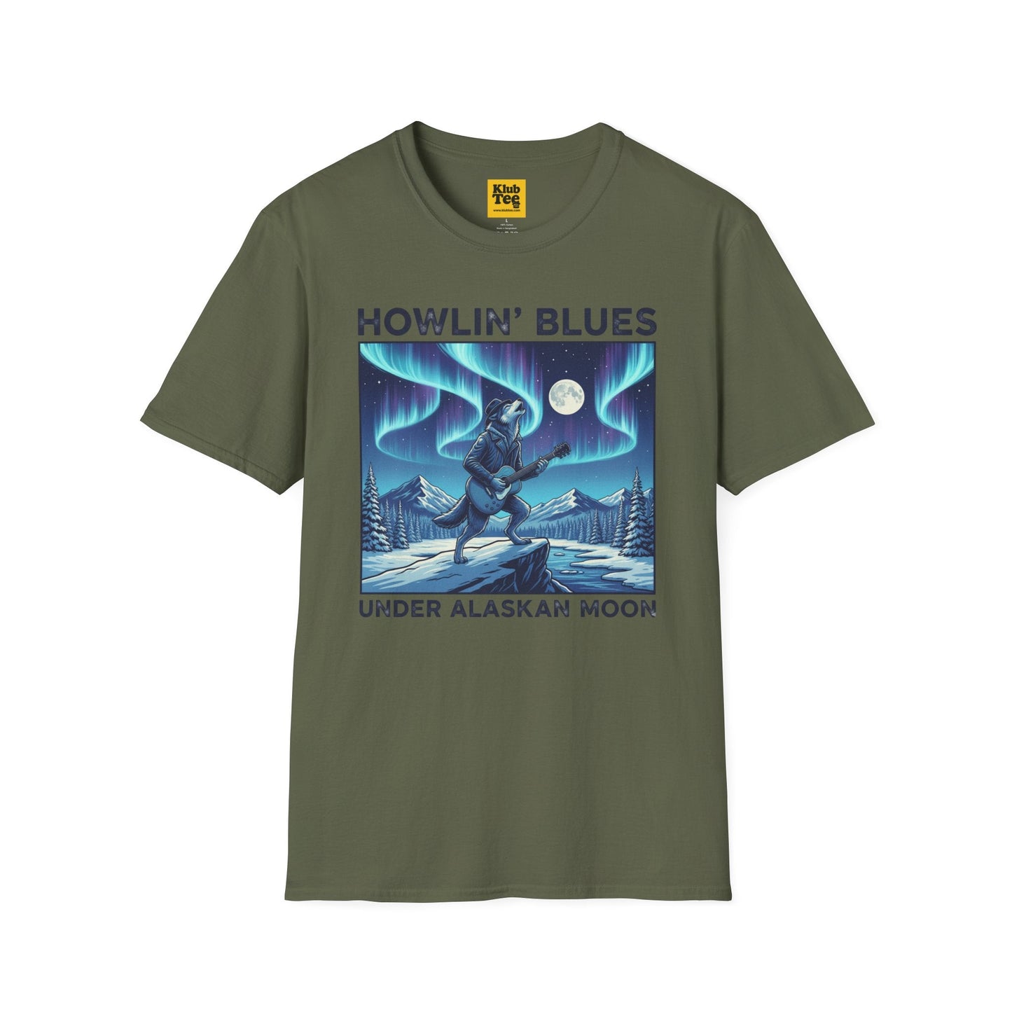 Howlin' Blues Alaskan Moon T-Shirt - Nature Music