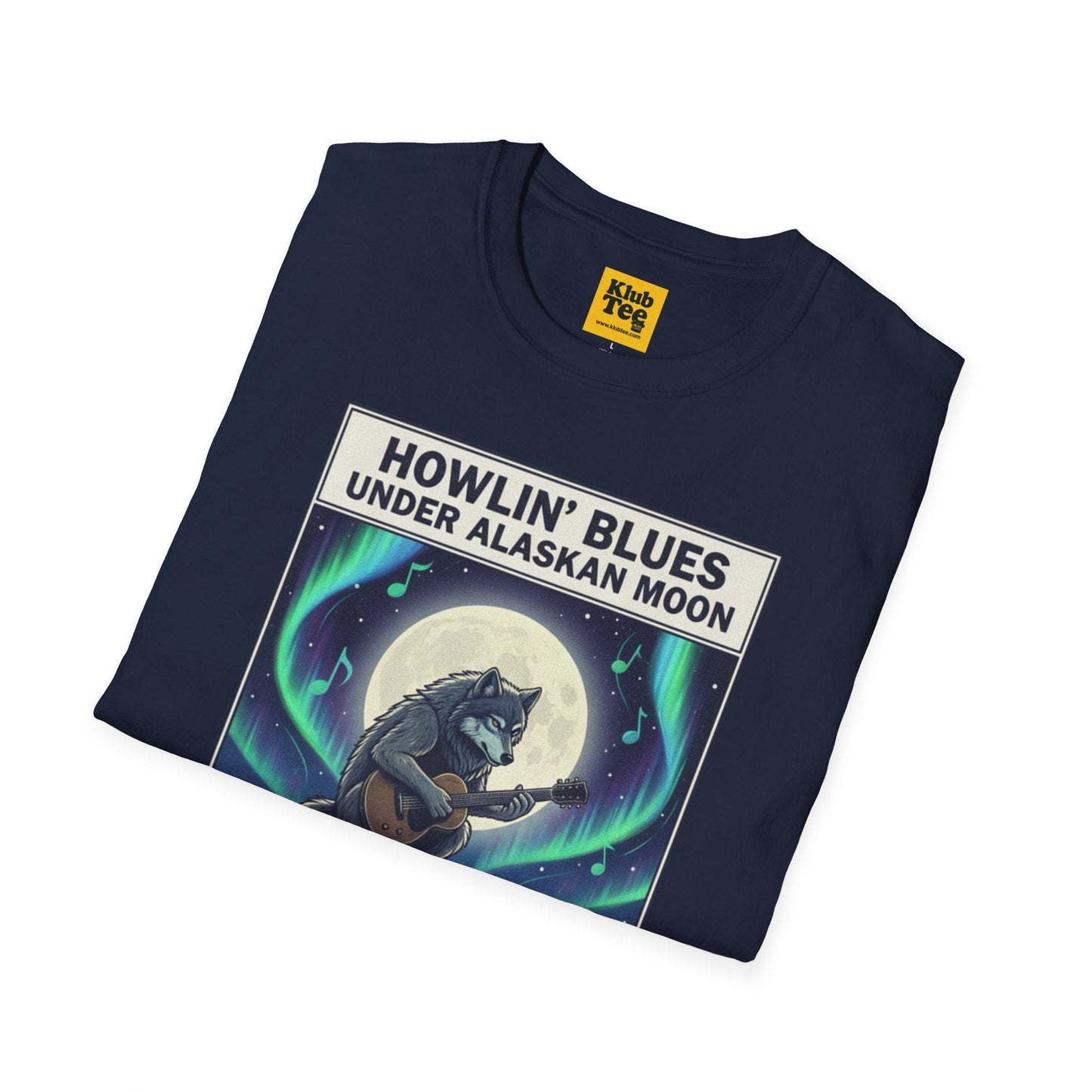 Alaskan Moon Howlin' Blues T-Shirt - Wildlife Music