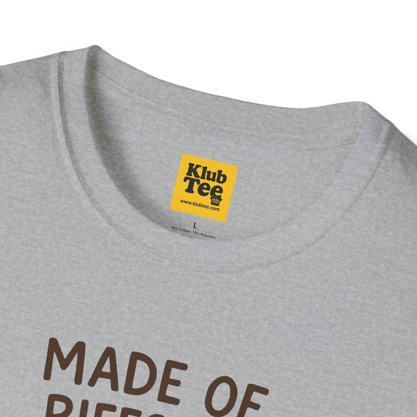 Made of Riffs & Coffee T-Shirt - Musician Life