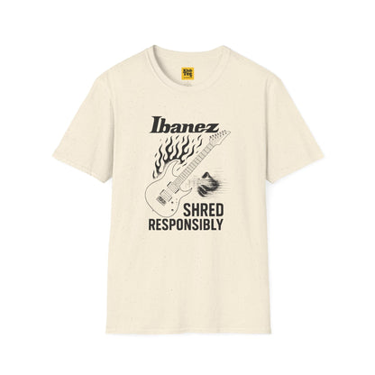 Ibanez Shred Responsibly T-Shirt - Guitar Brand