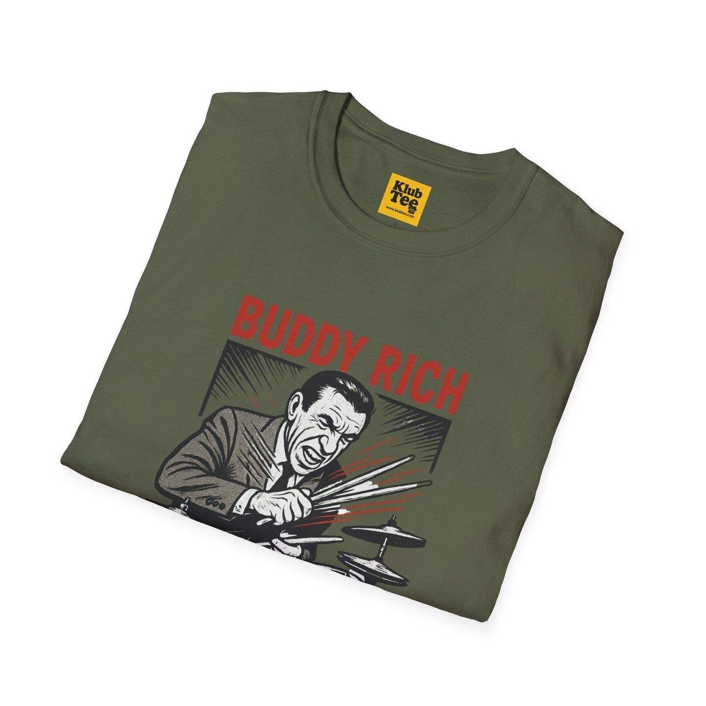Buddy Rich T-Shirt - Jazz Drummer Legend
