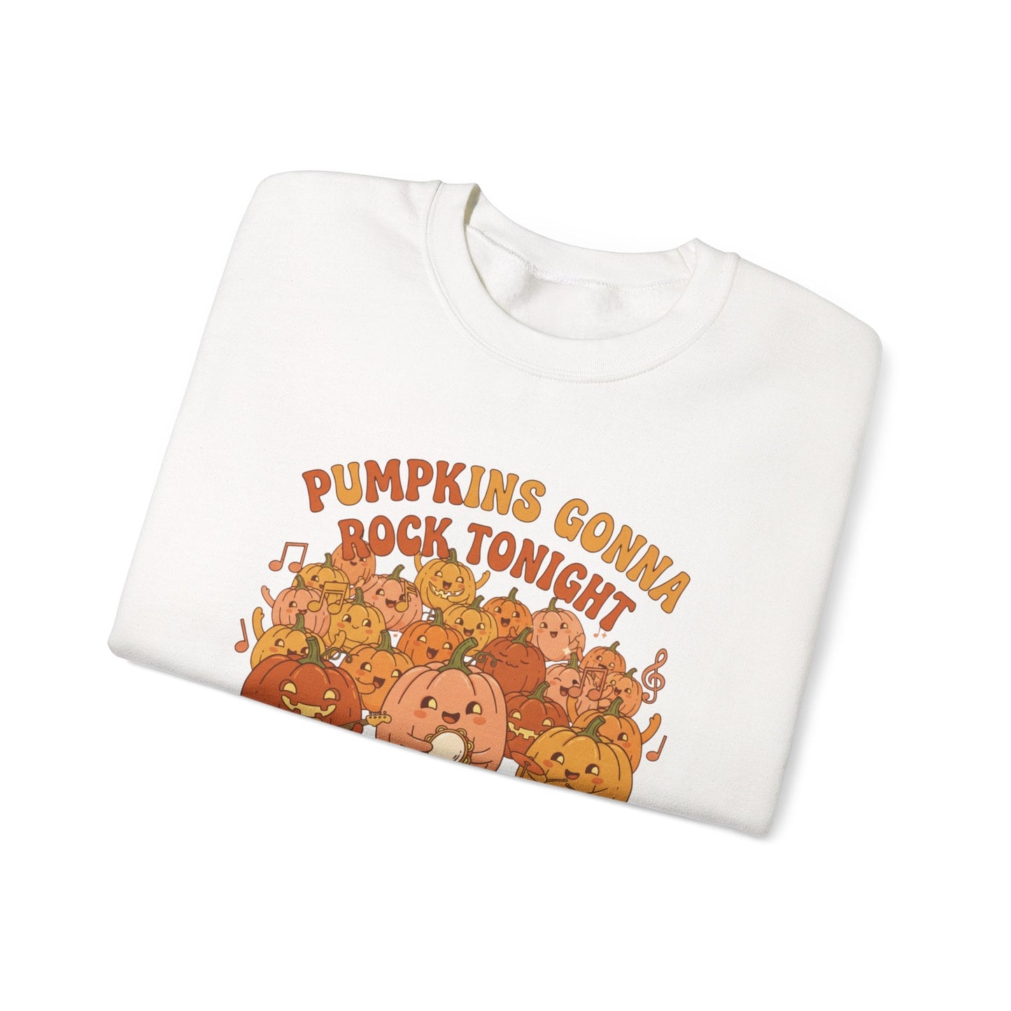Cozy Pumpkin Sweatshirt - Fall Halloween Fashion