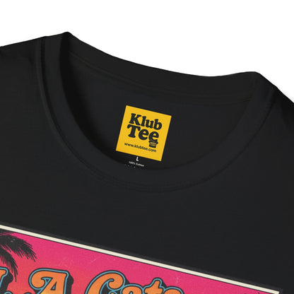 L.A. Cats Road Jam T-Shirt - Vintage Cat Lover Tee