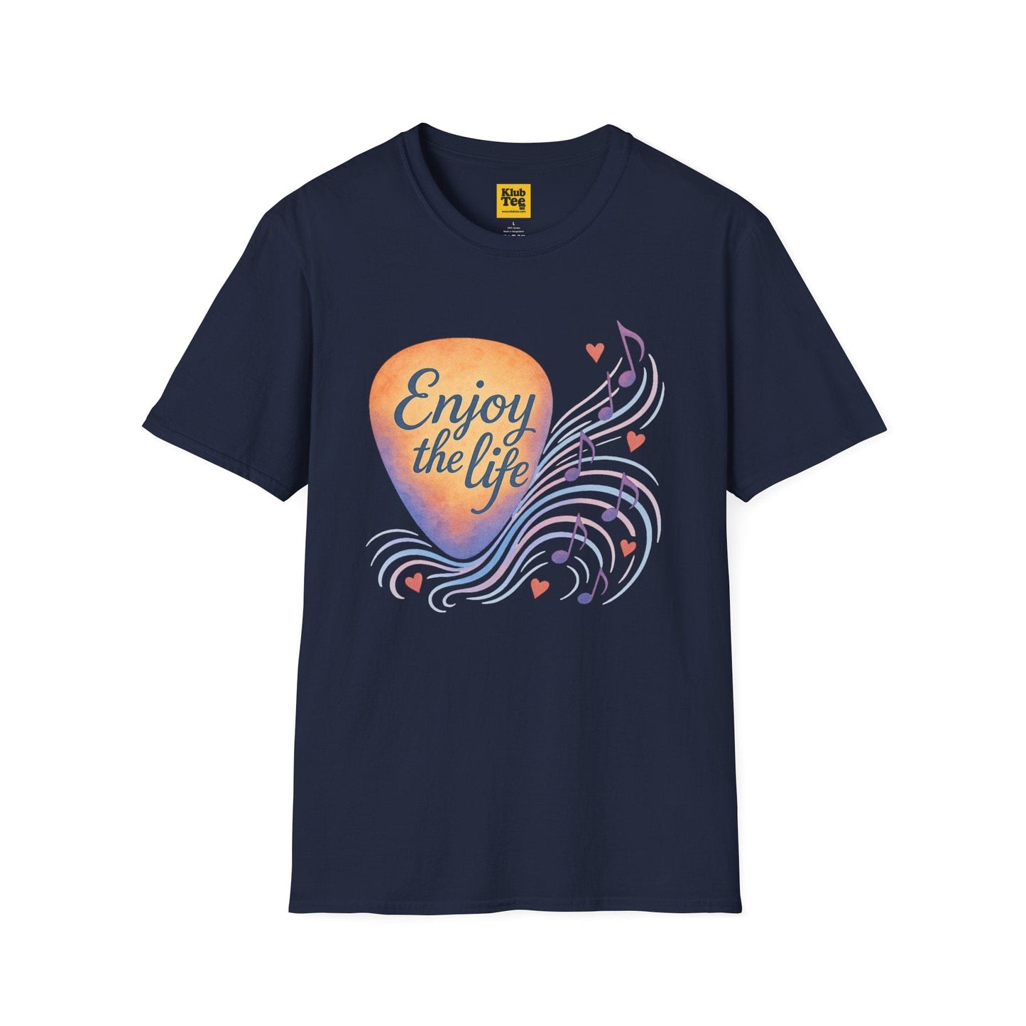 Enjoy The Life Music T-Shirt - Positive Vibes