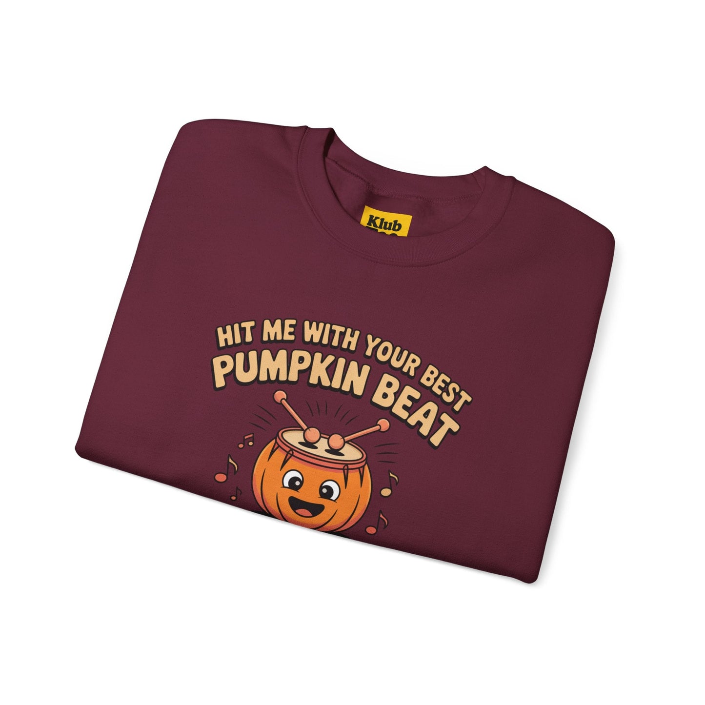 Pumpkin Beat Halloween Sweatshirt - Cozy Music Tee