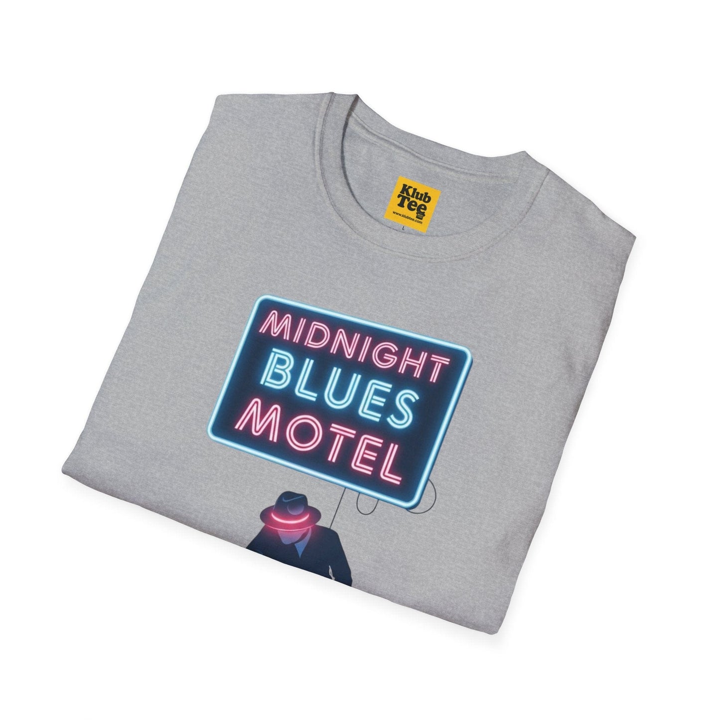 Midnight Blues Motel T-Shirt - Vintage Blues Tee