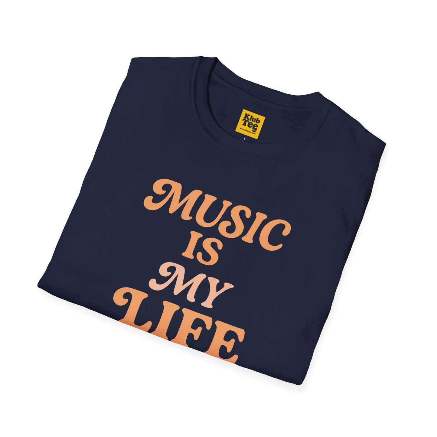 Music Is My Life T-Shirt - Retro Style