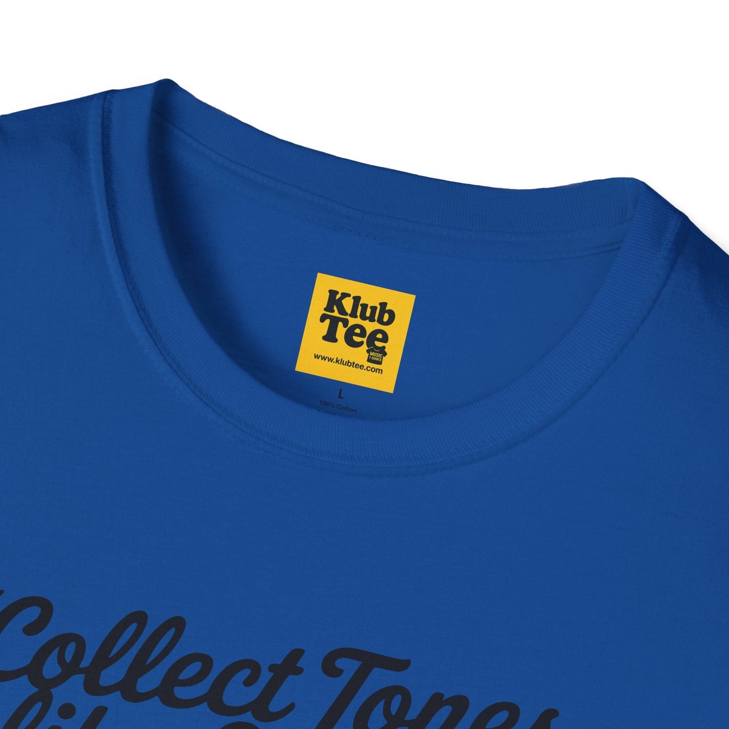 Collect Tones Like Stamps T-Shirt - Music Quote