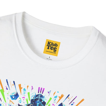 Vibrant Mind Explosion T-Shirt - Artistic