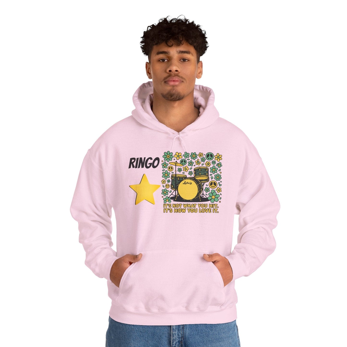 Ringo Drummer Hoodie - Beatles Tribute