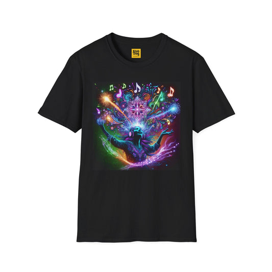 Vibrant Music T-Shirt - Colourful Design