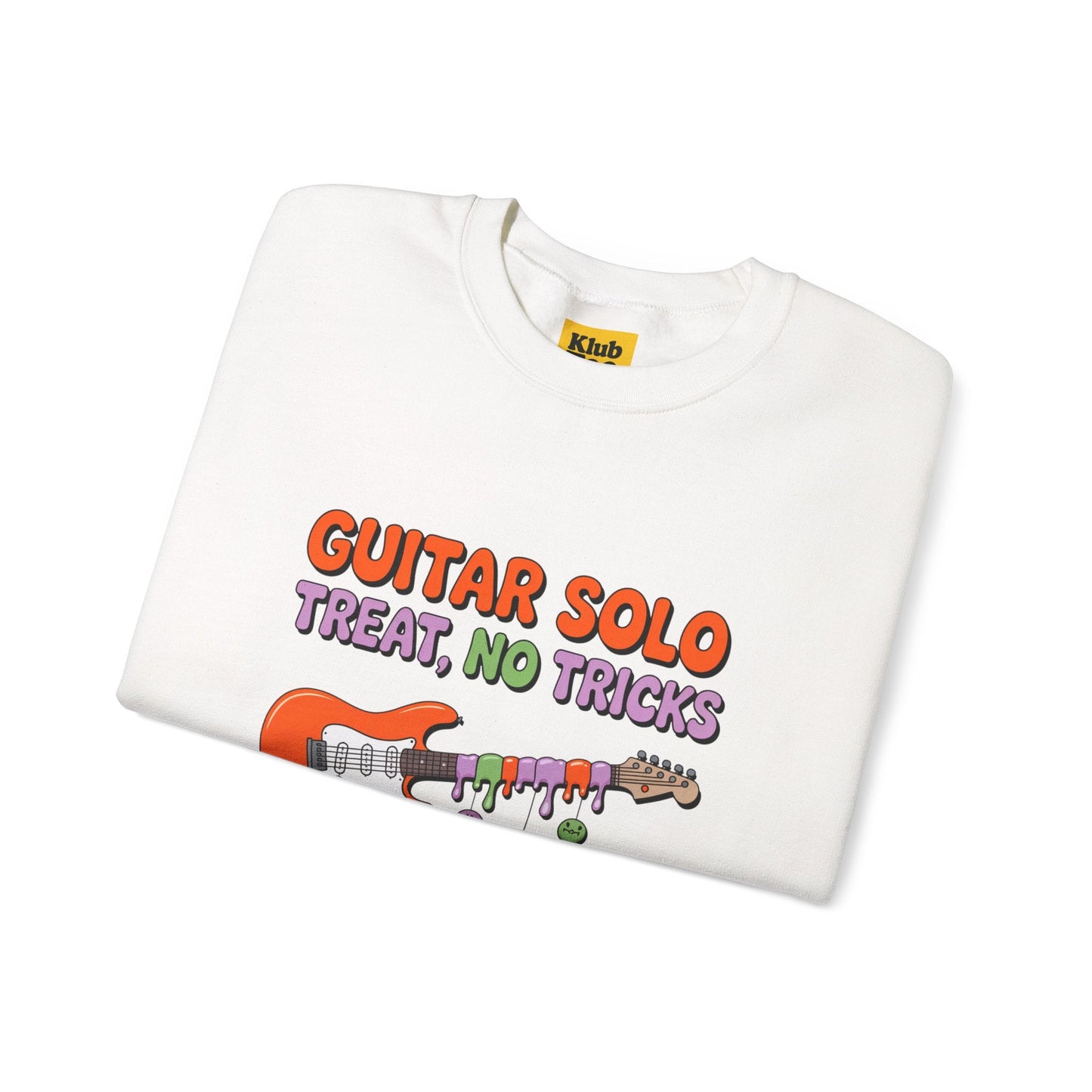 Guitar Solo Treat Halloween T-Shirt - No Tricks