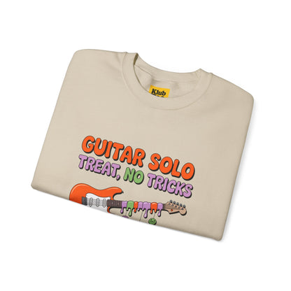 Guitar Solo Sweatshirt - Riffs and Cool Chills Halloween