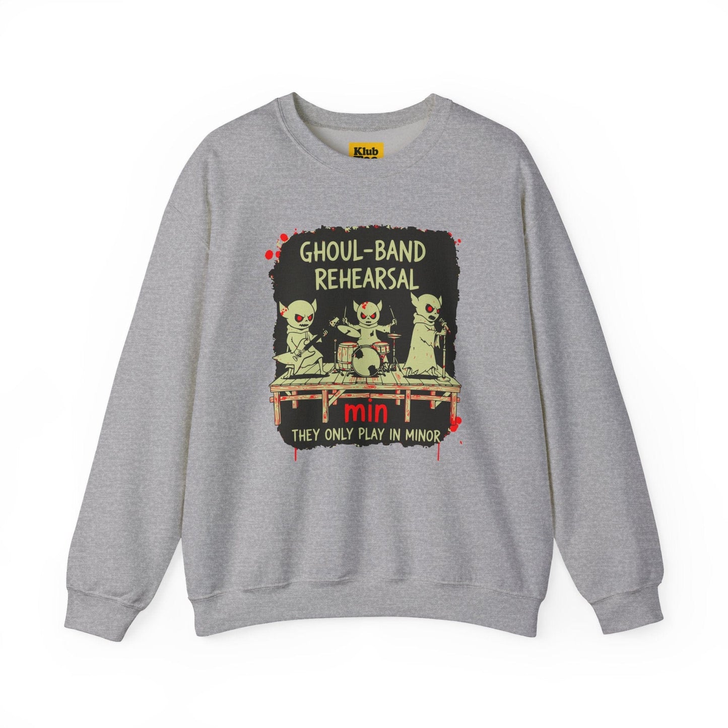 Ghoul-Band Rehearsal Halloween Sweatshirt - Spooky Music