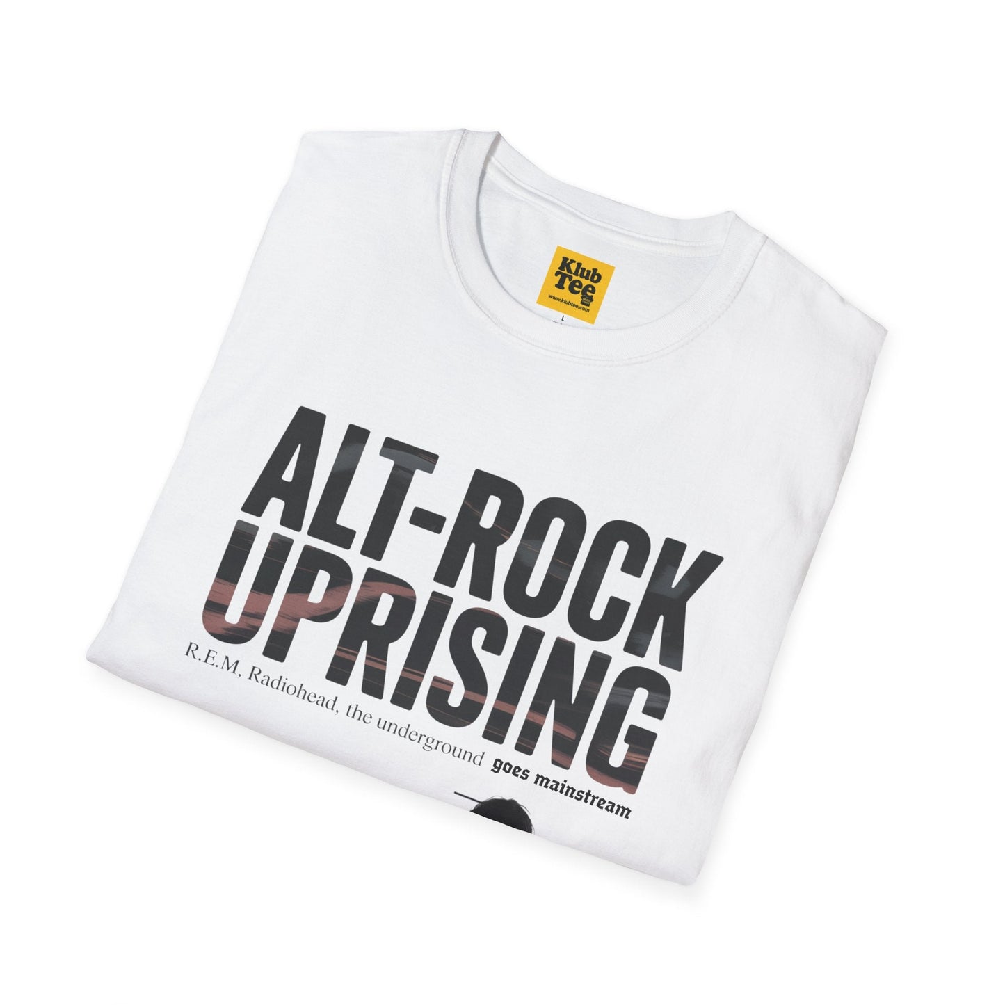 Alt-Rock Uprising T-Shirt | Guitar Silhouette Band Tee