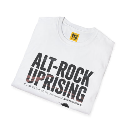 Alt-Rock Uprising T-Shirt | Guitar Silhouette Band Tee