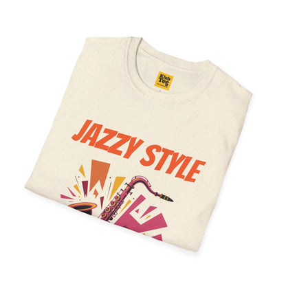 Jazzy Style T-Shirt - Cool Jazz Design