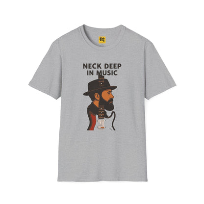 Neck Deep in Music T-Shirt - Graphic Design
