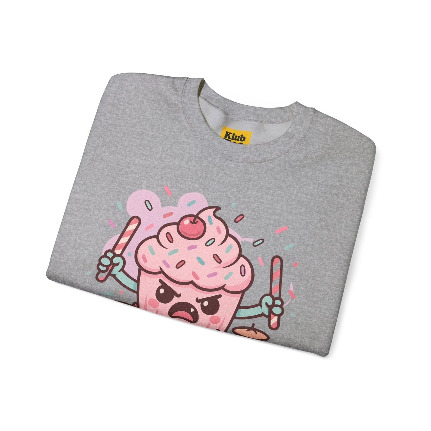 Frosted Fury Sweatshirt - Cute Dessert Graphic Tee
