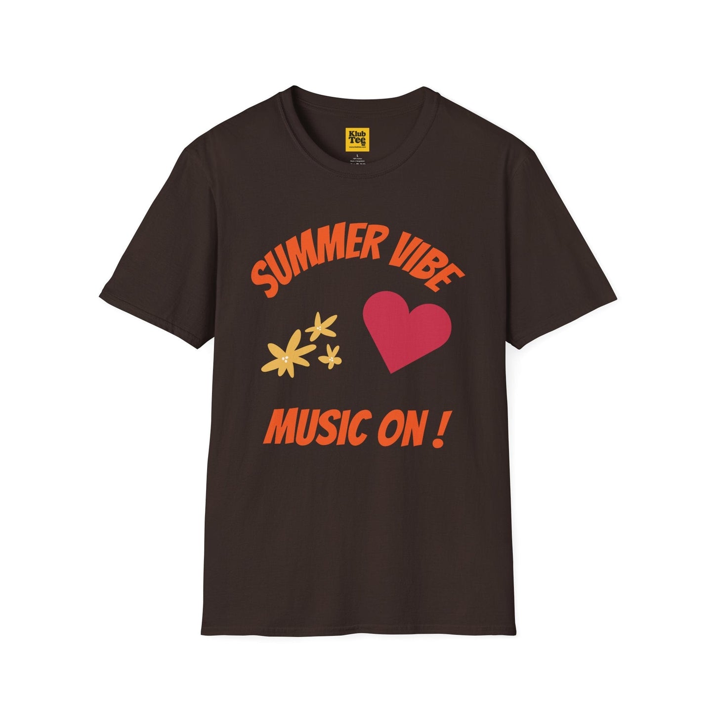 Summer Vibe Music On T-Shirt - Seasonal