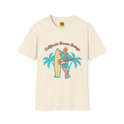 California Dreamin' Surf T-Shirt - Beach Vibes Tee