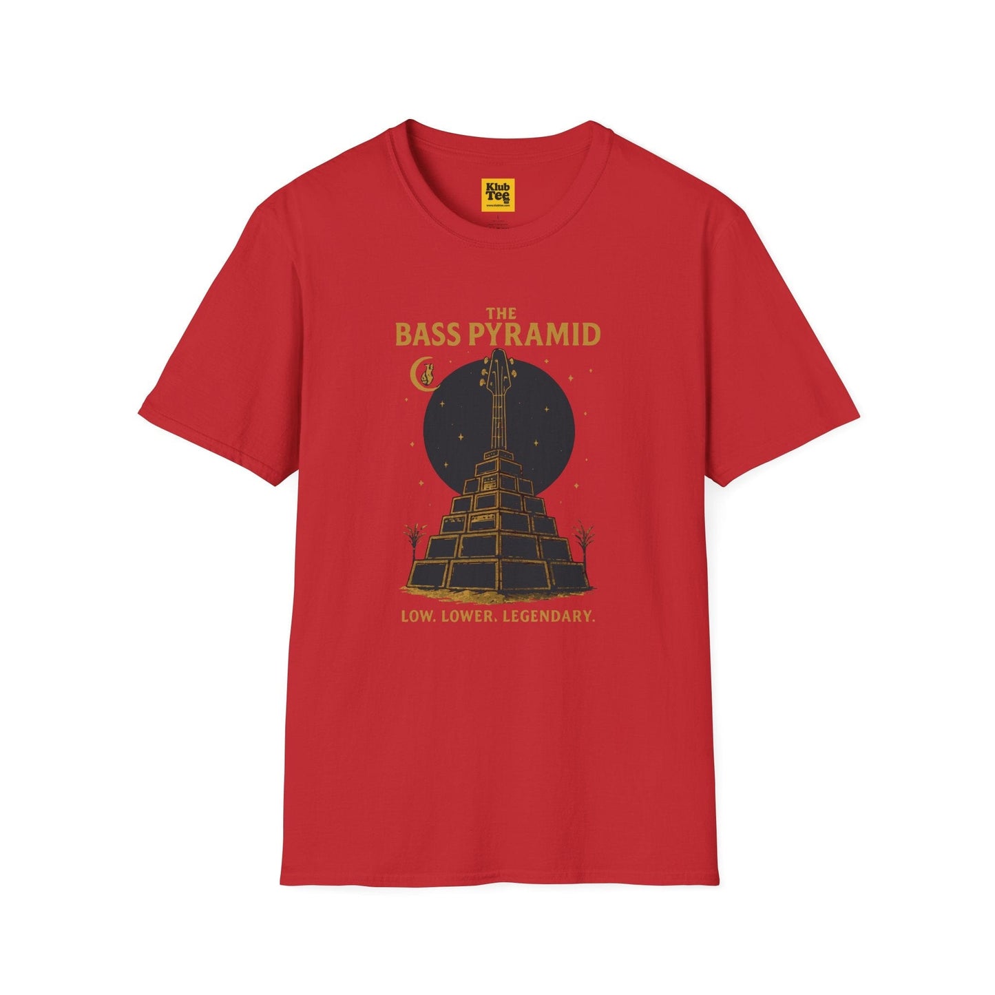 Bass Pyramid T-Shirt - Geometric Music Design