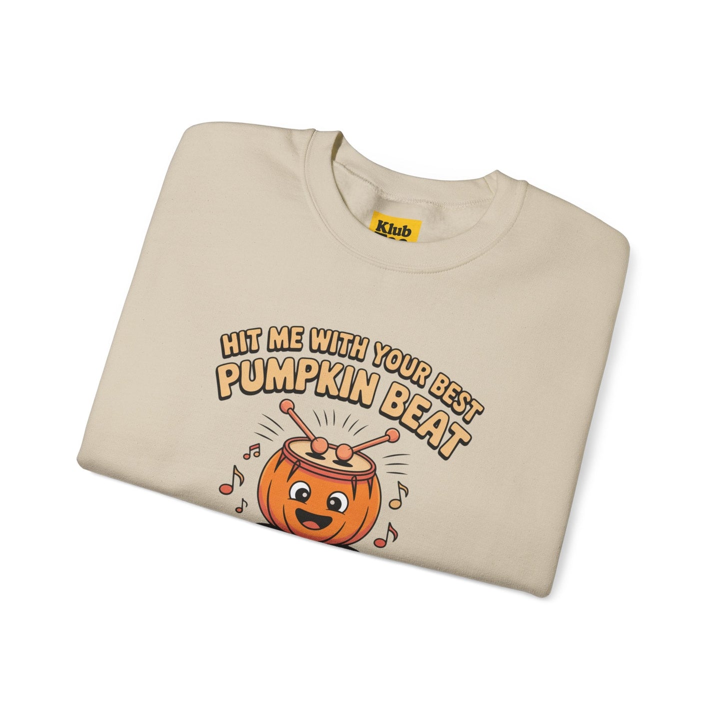 Pumpkin Beat Halloween Sweatshirt - Cozy Music Tee