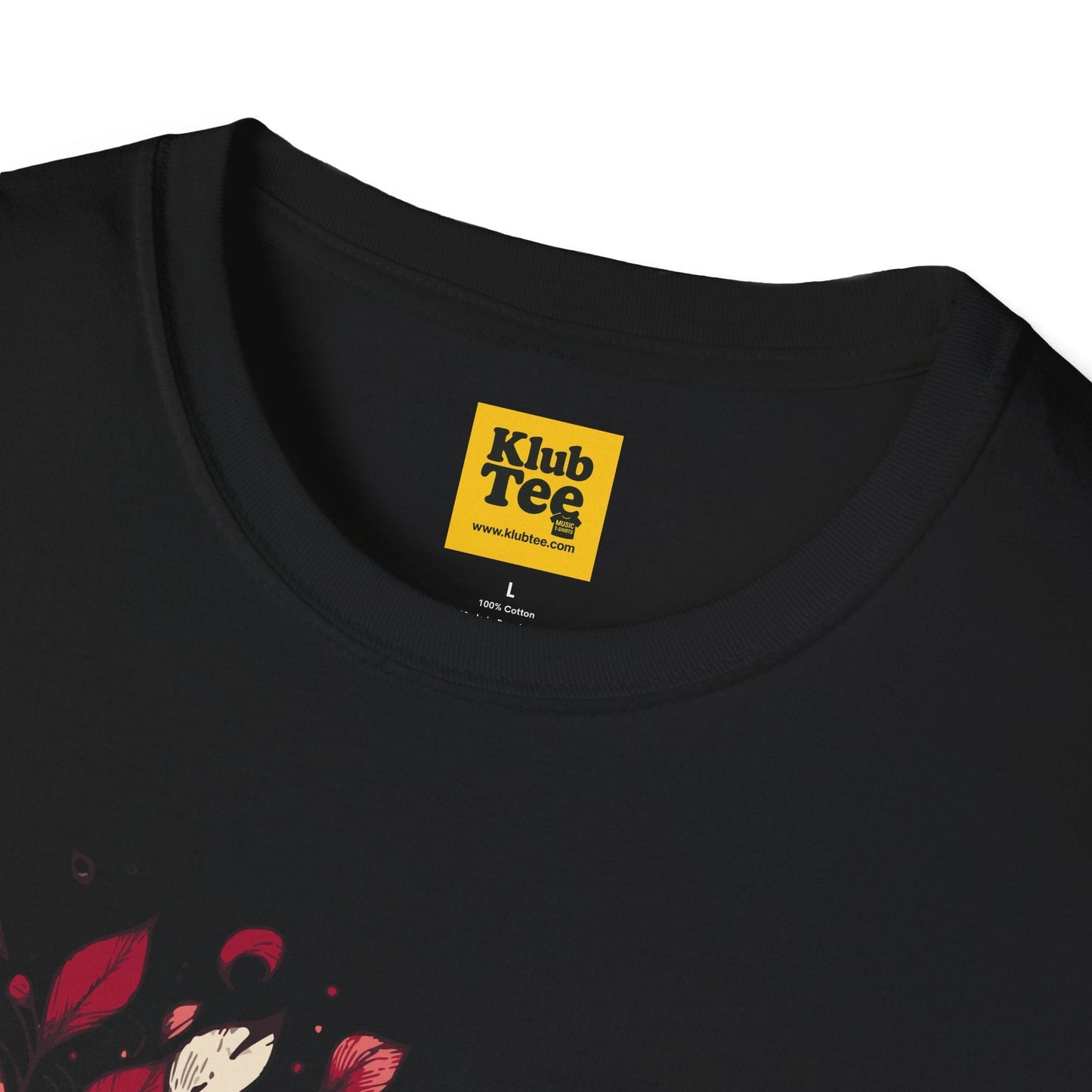 Floral Music Notes T-Shirt - Garden Melody