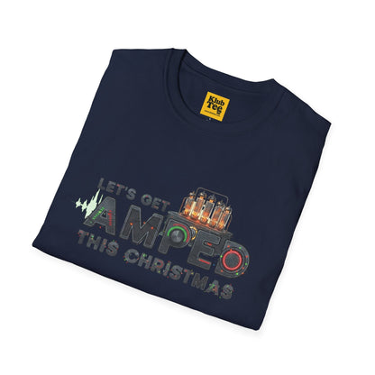 Amped Christmas T-Shirt - Rock Music Holiday Tee