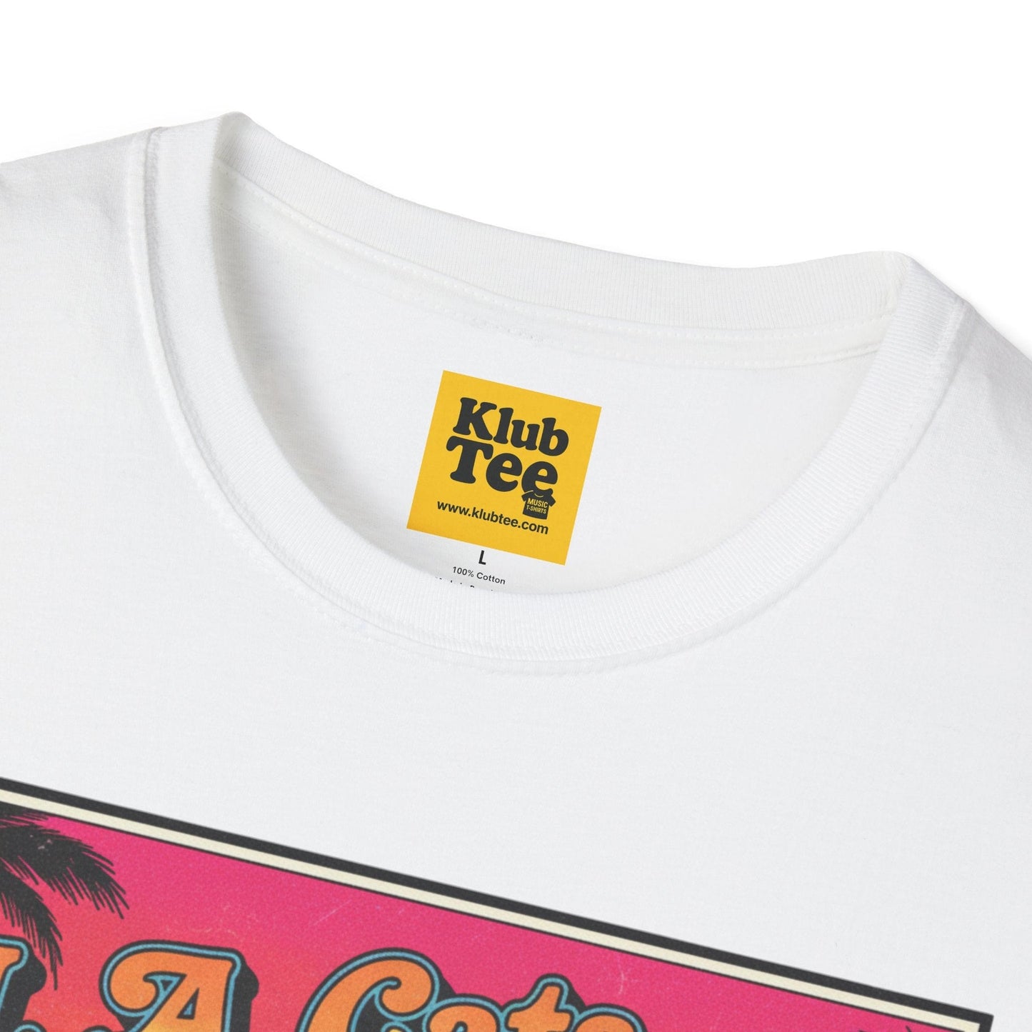 L.A. Cats Road Jam T-Shirt - Vintage Cat Lover Tee